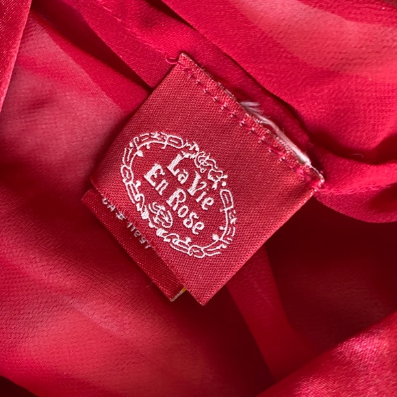 La Vie En Rose Tie-up Front Lingerie - Picture 3 of 4